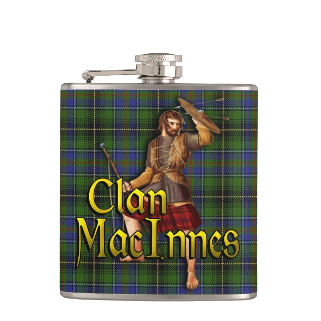 Flasques Clan MacInnes Old Scotland Flask (Devant)
