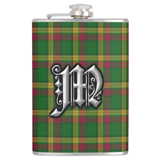 Flasques Clan MacMillan Tartan Old Scotland Flask (Devant)