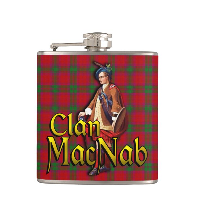 Flasques Clan MacNab Old Scotland Flask (Devant)