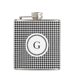 Flasques Classe White Houndstooth