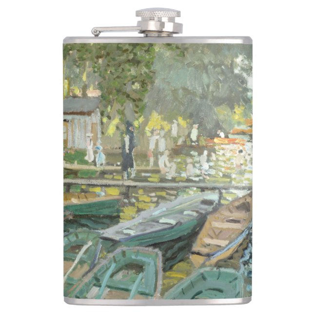 Flasques Claude Monet. Baignoires à La Grenouillère (Devant)