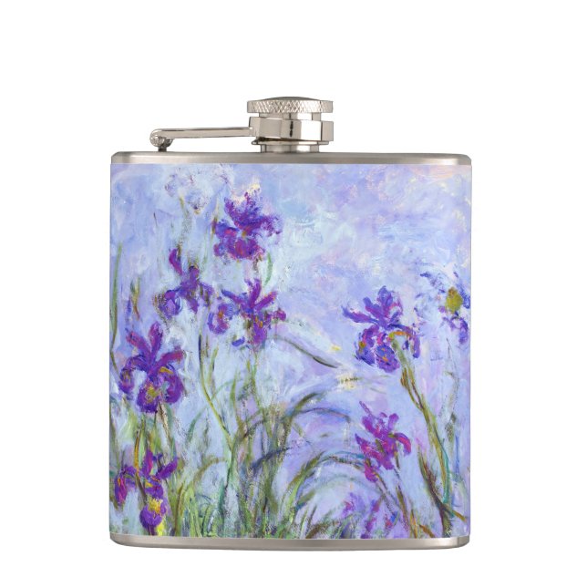 Flasques Claude Monet - Iris Mauves / Iris Mauves (Devant)