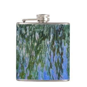Flasques Claude Monet - Lys d'eau avec saule plumant