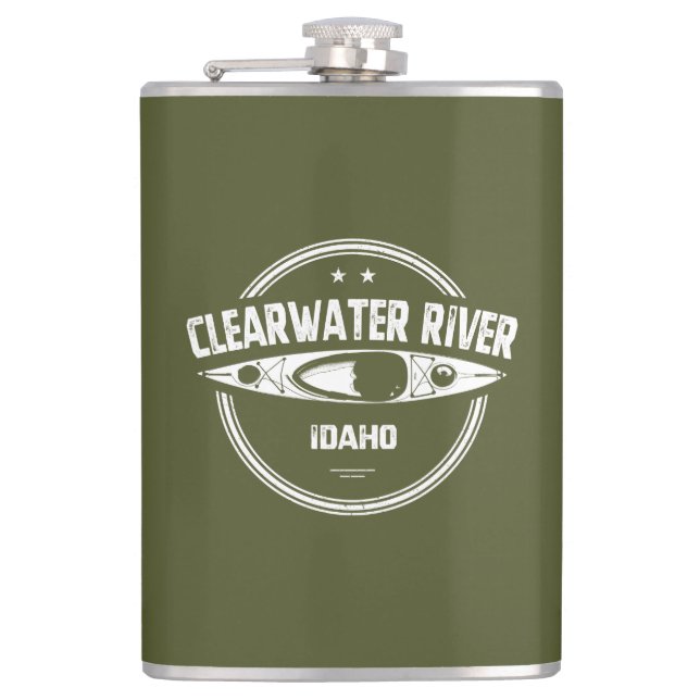 Flasques Clearwater River Idaho Kayak (Devant)