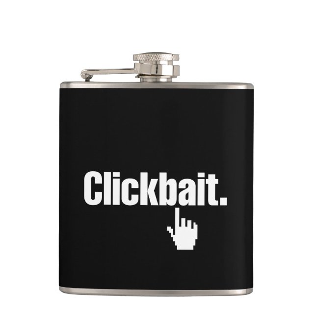 Flasques Clickbait. (Devant)