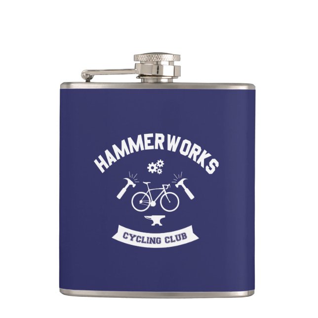 Flasques Club de cyclisme Hammerworks (Devant)