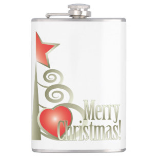 Flasques Cœur pour Noël