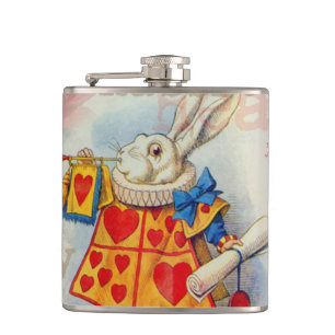 Flasques Cœurs de Lapin Blanc Alice Classique