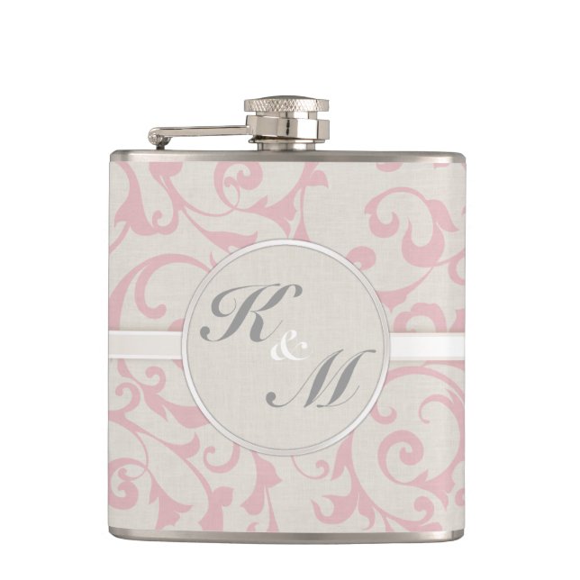 Flasques Collection de Mariages rose SmartElegance (Devant)