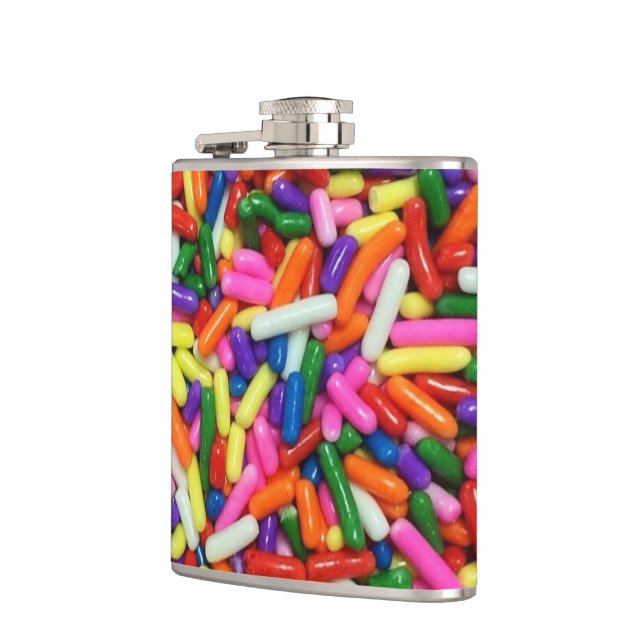Flasques Colorful Candy Sprinkles Quirky (Gauche)