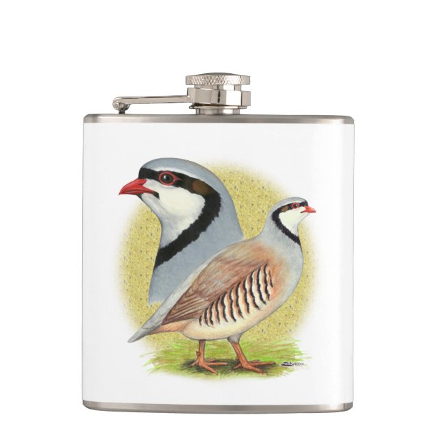 Flasques Combo de perdrix de Chukar (Devant)