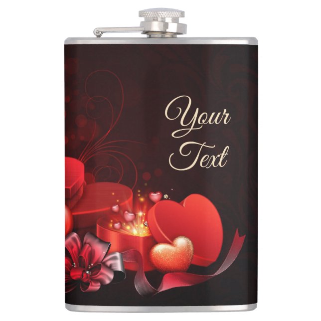 Flasques Conservez ou créez votre propre flacon, 6 oz. Flèc (Devant)