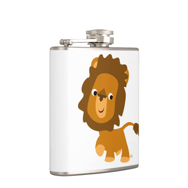Flasques Contenu de dessin animé mignon Lion Flask (Droite)