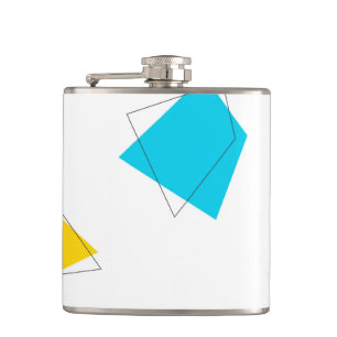 Flasques Cool, joueuse, moderne, tendance, art motif urbain