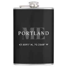 Coordonnées de la latitude de la ville personnalis