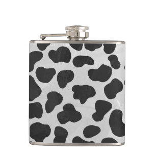 Flasques Copie noire et blanche dalmatienne