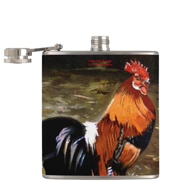Flasques Coq/Gaulois/Rooster (Ouvert)