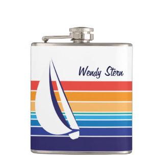 Flasques Couleur Square_horizontal de bateau
