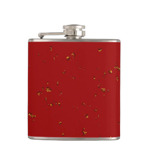 Flasques Coup De Feu Rouge Sur Votre Photo