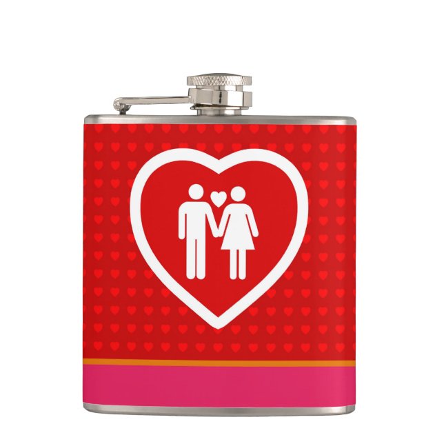 Flasques Couple d'amour (Devant)