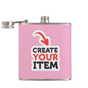 Flasques CREATE-YOUR-OWN do-it-yourself conçoivent le