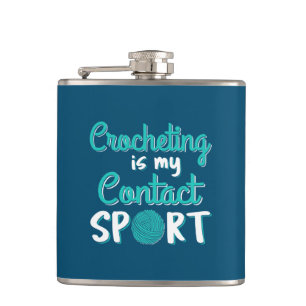 Flasques Crochet est mon contact Sport