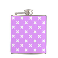 Croix blanches sur lilas
