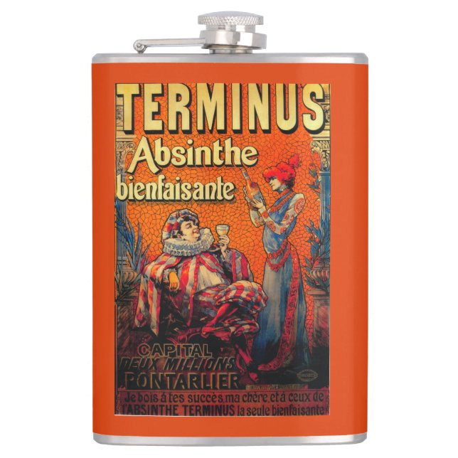Flasques Cru PosterEurope d'absinthe de terminus (Devant)