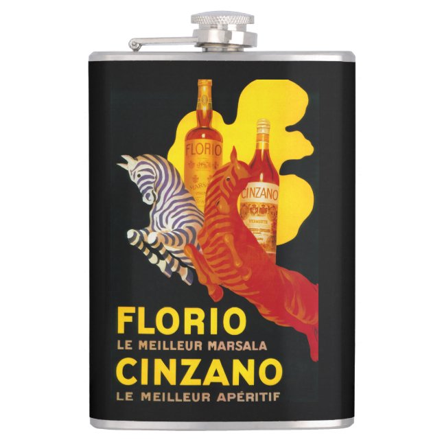 Flasques Cru PosterEurope de Florio Cinzano (Devant)