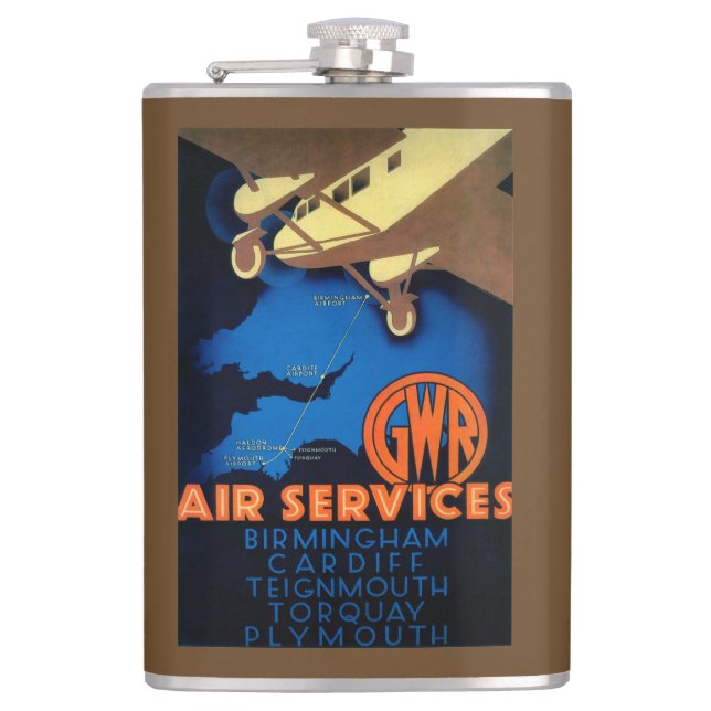 Flasques Cru PosterEurope de services aériens de GWR (Devant)
