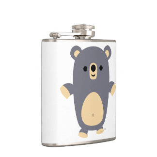 Flasques Cuisine Big Blue Cartoon Ours Hip Flask