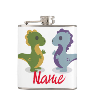 Flasques Cute Dinosaur Paire Thunder_Cove