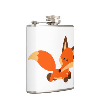 Flasques Cute Fleet Cartoon Fox Hip Flask