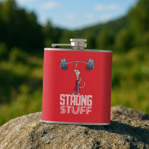 Flasques Cute Meerkat Strong Stuff Poids Carton