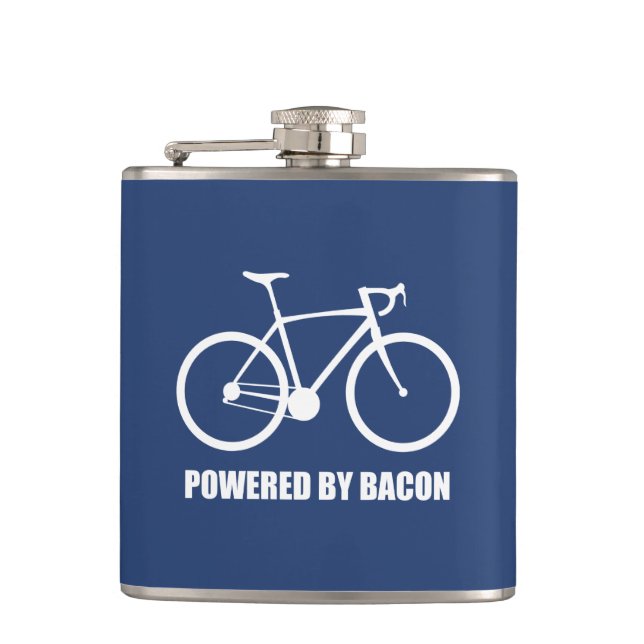Flasques Cyclisme Alimenté Par Bacon (Devant)