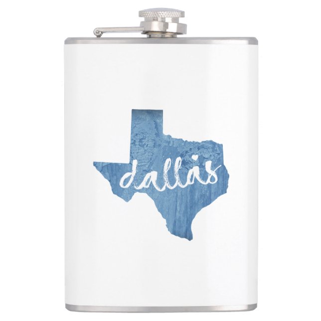 Flasques Dallas, Texas Wood Grain (Devant)