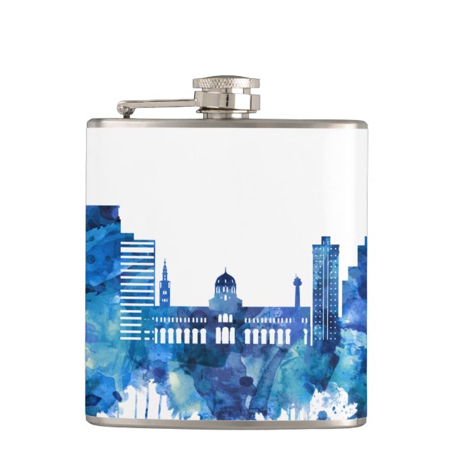Flasques Damas Syria Skyline Blue (Devant)