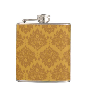 Flasques Damassé d'or de luxe