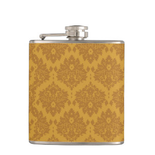 Flasques Damassé d'or de luxe