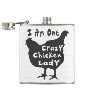Flasques Dame Poulet Folle