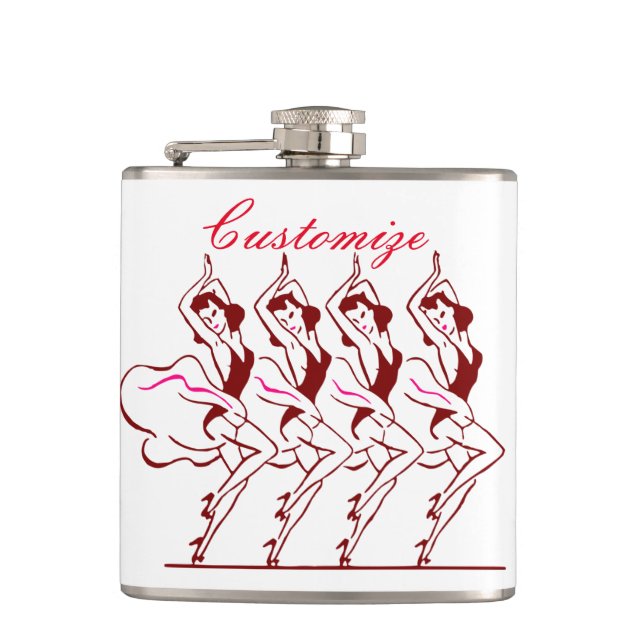 Flasques Dancing Girls Thunder_Cove  (Devant)
