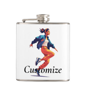 Flasques Danseuse Hip Hop Thunder_Cove