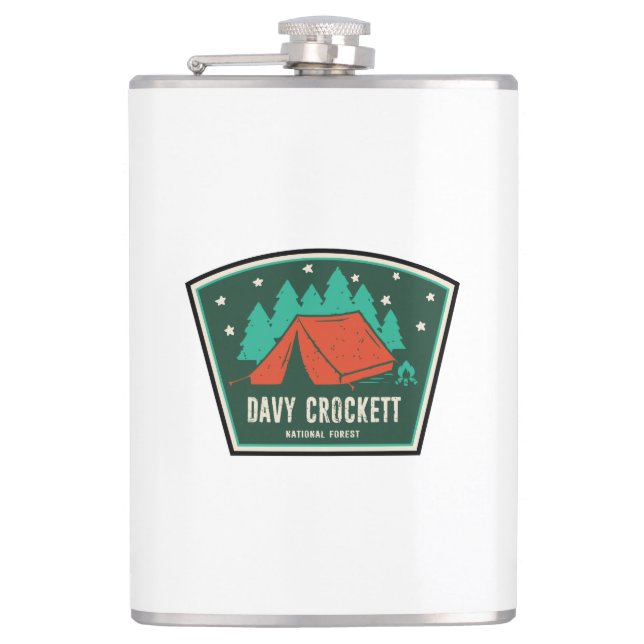 Flasques Davy Crockett National Forest Camping (Devant)