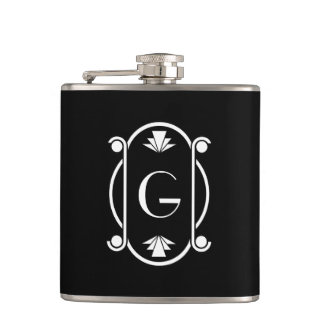 Flasques Déco monogramme