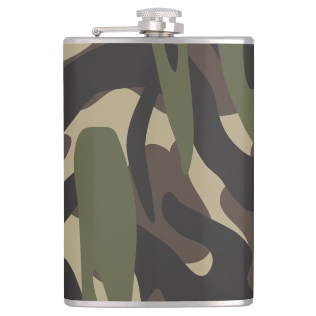Flasques Déguisement de camouflage de l'armée  (Devant)
