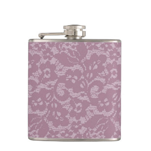 Flasques Dentelle violette