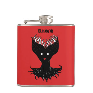 Flasques Déplaisant Demon Girl Caractère gothique Nom des d