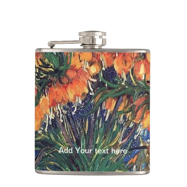 Flasques Des frères dans un vase en cuivre de Van Gogh. (Devant)