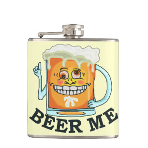 Flasques Dessin humoristique de Beer Me