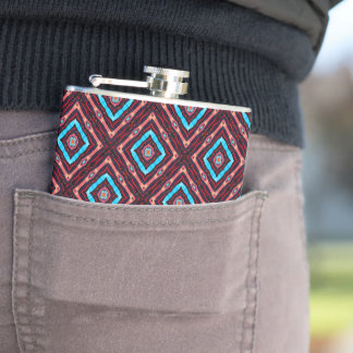 Flasques Diamant Bleu